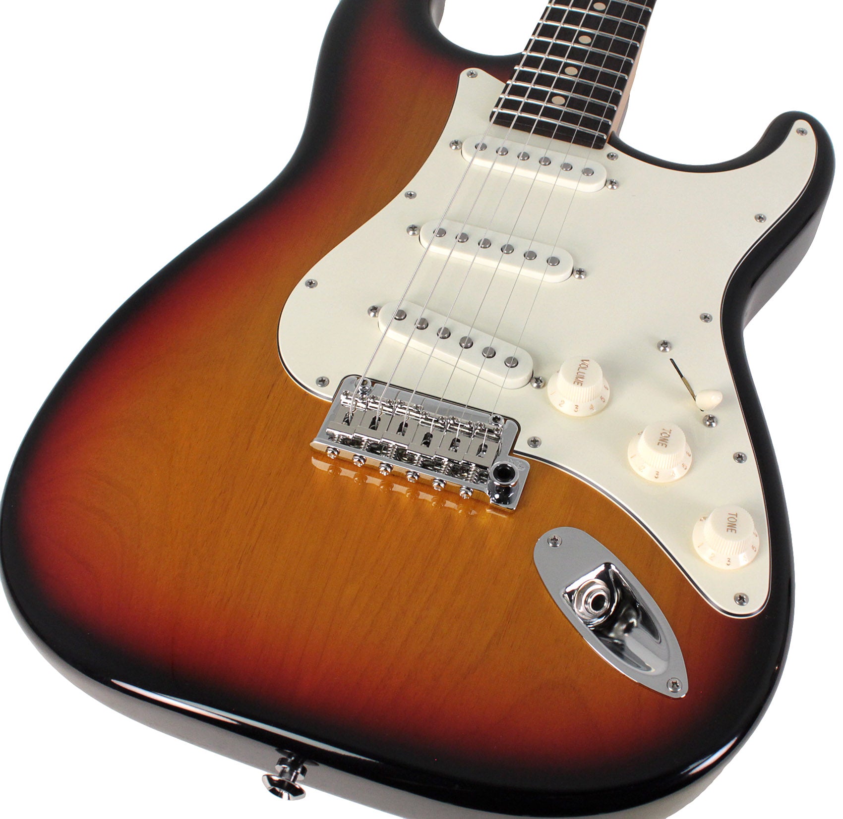 Suhr Classic S Antique Guitar, 3-Tone Burst, Rosewood | Humbucker