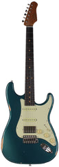 Suhr Select Classic S Antique HSS Guitar, Roasted Neck, Ocean Turquoise Metallic