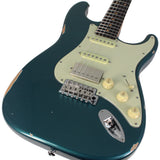 Suhr Select Classic S Antique HSS Guitar, Roasted Neck, Ocean Turquoise Metallic