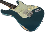 Suhr Select Classic S Antique HSS Guitar, Roasted Neck, Ocean Turquoise Metallic