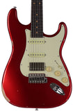 Suhr Select Classic S Antique HSS Guitar, Roasted Neck, Candy Apple Red Metallic