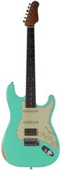 Suhr Select Classic S Antique HSS Guitar, Roasted Neck, Seafoam Green