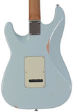Suhr Select Classic S Antique HSS Guitar, Roasted Neck, Sonic Blue - Humbucker Music