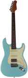 Suhr Select Classic S HSS Guitar, Roasted Neck, Daphne Blue