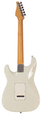 Suhr Classic S HSS Guitar, Olympic White, Maple - Humbucker Music