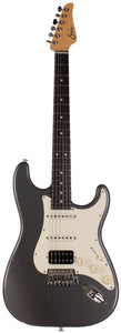 Suhr Classic S HSS Guitar, Pewter Metallic, Rosewood