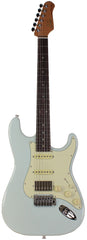 Suhr Select Classic S HSS Guitar, Roasted Neck, Sonic Blue