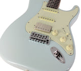 Suhr Select Classic S HSS Guitar, Roasted Neck, Sonic Blue