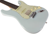 Suhr Select Classic S HSS Guitar, Roasted Neck, Sonic Blue