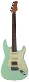 Suhr Select Classic S HSS Guitar, Roasted Neck, Surf Green