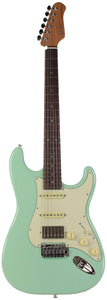 Suhr Select Classic S HSS Guitar, Roasted Neck, Surf Green
