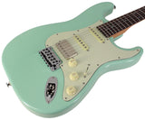 Suhr Select Classic S HSS Guitar, Roasted Neck, Surf Green