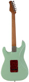 Suhr Select Classic S HSS Guitar, Roasted Neck, Surf Green, Tortoise Shell