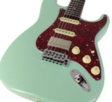 Suhr Select Classic S HSS Guitar, Roasted Neck, Surf Green, Tortoise Shell