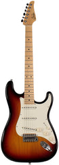 Suhr Classic S Guitar, 3 Tone Burst, Maple