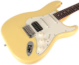 Suhr Classic S HSS Guitar, Vintage Yellow, Rosewood