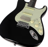 Suhr Select Classic S HSS Guitar, Roasted Neck, Black, Mint PG