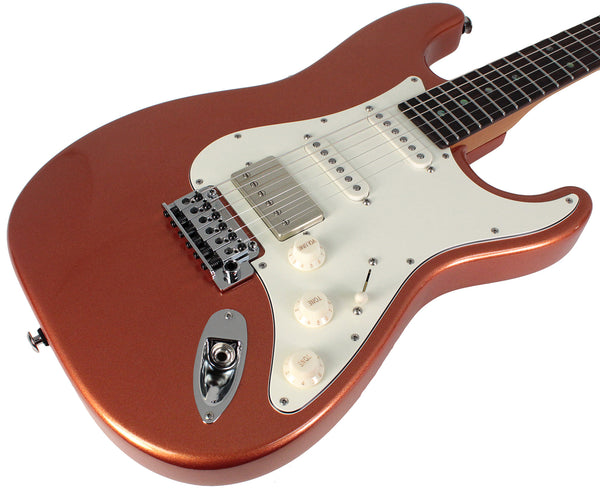 Suhr Select Classic S HSS Guitar, Roasted Neck, Copper Firemist Metall ...
