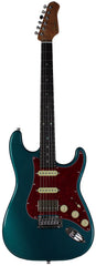 Suhr Select Classic S HSS Guitar, Roasted Neck, Ocean Turquoise Metallic, Tortoise Shell