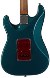 Suhr Select Classic S HSS Guitar, Roasted Neck, Ocean Turquoise Metallic, Tortoise Shell