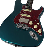 Suhr Select Classic S HSS Guitar, Roasted Neck, Ocean Turquoise Metallic, Tortoise Shell