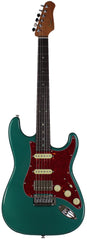 Suhr Select Classic S HSS Guitar, Roasted Neck, Sherwood Green Metallic, Tortoise Shell