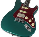 Suhr Select Classic S HSS Guitar, Roasted Neck, Sherwood Green Metallic, Tortoise Shell