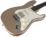 Suhr Select Classic S HSS Guitar, Roasted Neck, Shoreline Gold Metallic