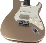 Suhr Select Classic S HSS Guitar, Roasted Neck, Shoreline Gold Metallic