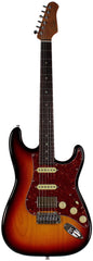 Suhr Select Classic S HSS Guitar, Roasted Neck, 3-Tone Burst, Tortoise Shell