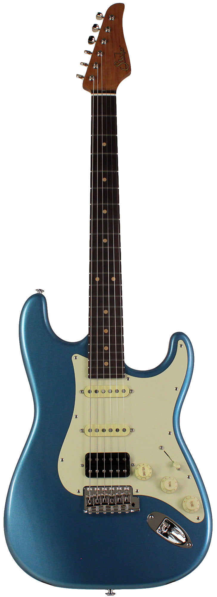 Suhr Classic S Vintage Limited Guitar, Lake Placid Blue