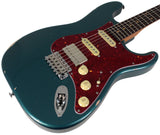 Suhr Select Classic S Antique HSS Guitar, Roasted Neck, Ocean Turquoise Metallic, Tortoise Shell