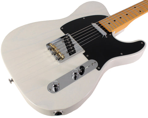 Suhr Classic T Antique Guitar, Trans White