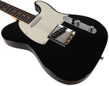 Suhr Classic T Guitar, Alder, Black, Rosewood