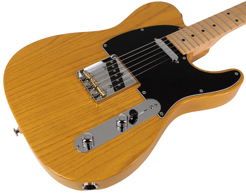 Suhr Classic T Guitar, Swamp Ash, Butterscotch Blonde