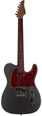 Suhr Select Classic T Roasted, Flamed, Swamp Ash, Charcoal Metallic, Rosewood