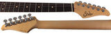 Suhr Classic T Guitar, Alder, 3 Tone Burst, Rosewood