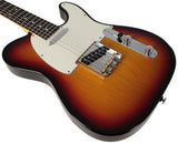 Suhr Classic T Guitar, Alder, 3 Tone Burst, Rosewood - Humbucker Music