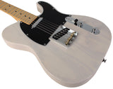 Suhr Classic T Guitar, Swamp Ash, Trans White - Humbucker Music