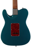 Suhr Select Classic T HH Guitar, Roasted Flamed Neck, Ocean Turquoise Metallic, Rosewood - Humbucker Music