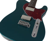 Suhr Select Classic T HH Guitar, Roasted Flamed Neck, Ocean Turquoise Metallic, Rosewood - Humbucker Music