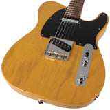 Suhr Select Classic T Roasted, Flamed, Swamp Ash, Butterscotch Blonde