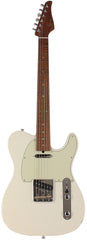 Suhr Select Classic T Roasted, Flamed, Swamp Ash, Olympic White, Aged Green