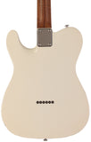 Suhr Select Classic T Roasted, Flamed, Swamp Ash, Olympic White, Aged Green