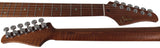 Suhr Select Classic T Roasted, Flamed, Swamp Ash, Olympic White, Aged Green