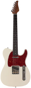 Suhr Select Classic T Roasted, Flamed, Swamp Ash, Olympic White, Rosewood