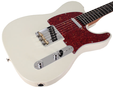 Suhr Select Classic T Roasted, Flamed, Swamp Ash, Olympic White, Rosewood