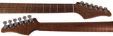 Suhr Select Classic T Roasted, Flamed, Swamp Ash, 3-Tone Burst, Aged Green