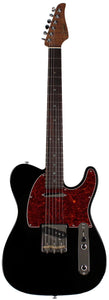 Suhr Select Classic T Roasted, Flamed, Swamp Ash, Black, Rosewood
