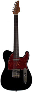 Suhr Select Classic T Roasted, Flamed, Swamp Ash, Black, Rosewood